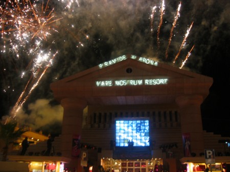 Un feu d'artifice !